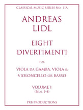 Eight Divertimenti #1 Viola da Gamba/ Viola/ Cello cover